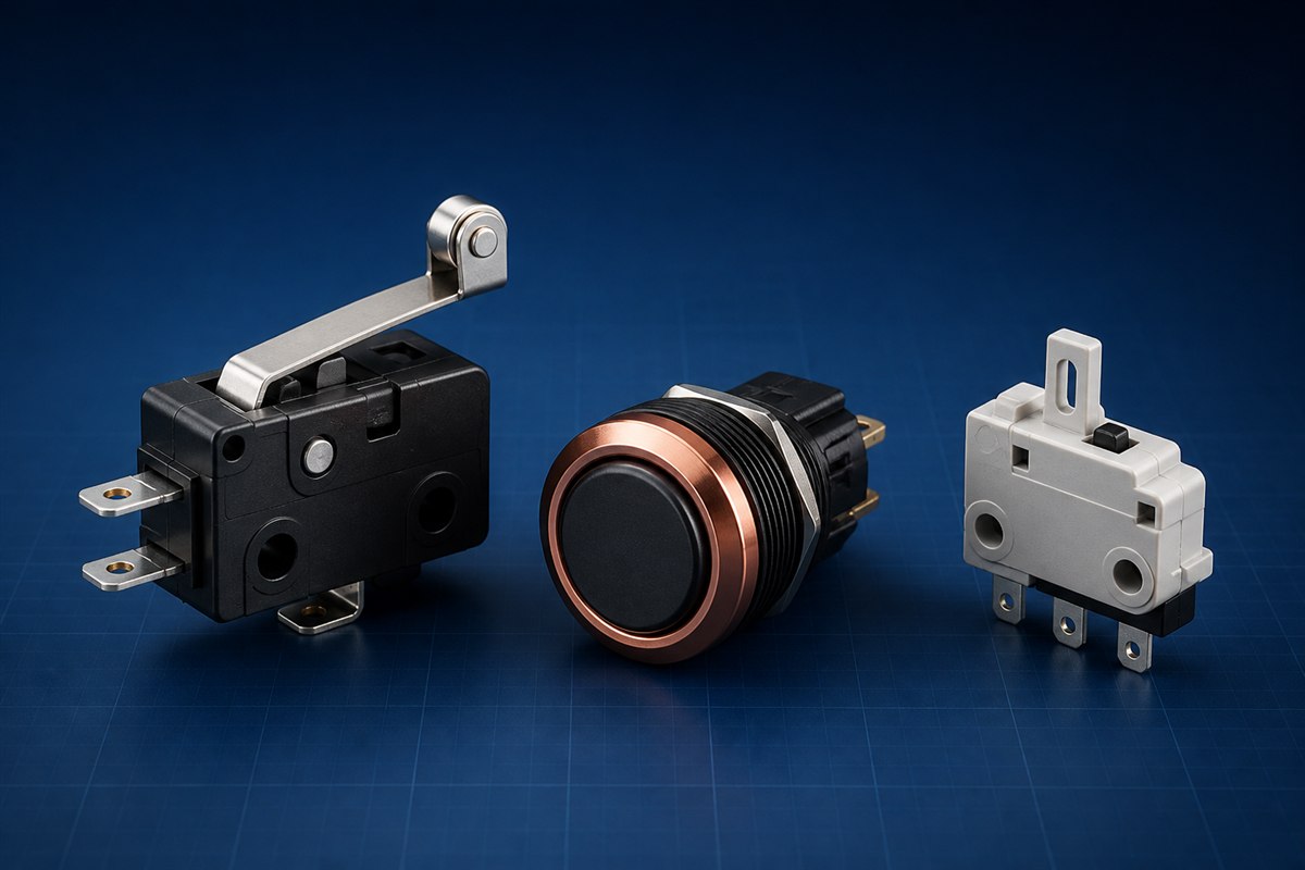 Representative industrial electrical switches
